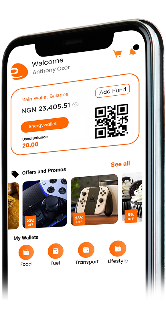 Energywallet mobile app